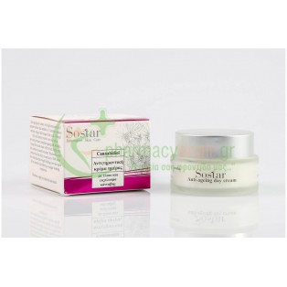SOSTAR - Cannabidiol Αντιγηραντική Κρέμα Ημέρας 50mL