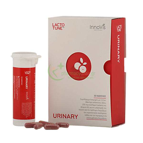 INNOVIS - Lactotune Urinary caps 30s Κράνα (Cranberry) INNOVIS - Lactotune Urinary caps 30s Κράνα (Cranberry)