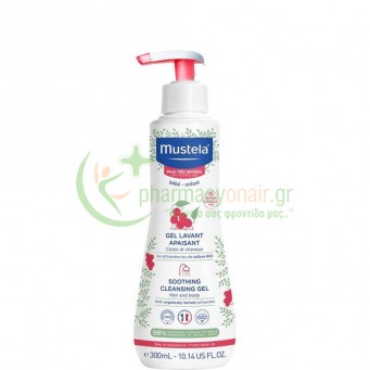 MUSTELA - Gel Lavant Apaisant Corps et Cheveux 300mL