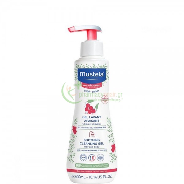 MUSTELA - Gel Lavant Apaisant Corps et Cheveux 300mL Καθαρισμός Μωρού