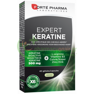 FORTE PHARMA - Expert Keratine caps 40s Αντιμετώπιση Τριχόπτωσης