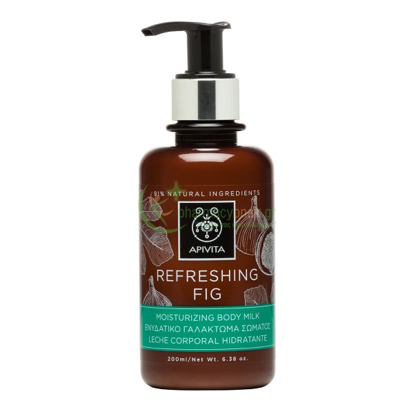 APIVITA - Refreshing Fig Γαλάκτωμα Ενυδάτωσης Σώματος με Σύκο 200mL Ενυδάτωση Σώματος