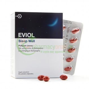 EVIOL - Sleep Well caps 60s Αυπνία