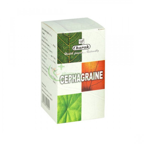 CHARAK - Cephagraine tabs 100s Συνάχι - Μπούκωμα Μύτης CHARAK - Cephagraine tabs 100s Συνάχι - Μπούκωμα Μύτης