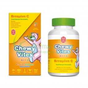 VICAN - Chewy Vites Βιταμίνη C μασώμενα ζελεδάκια 60s