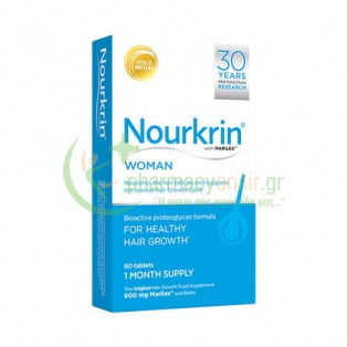 NOURKRIN - Woman tabs 60s Αντιμετώπιση Τριχόπτωσης