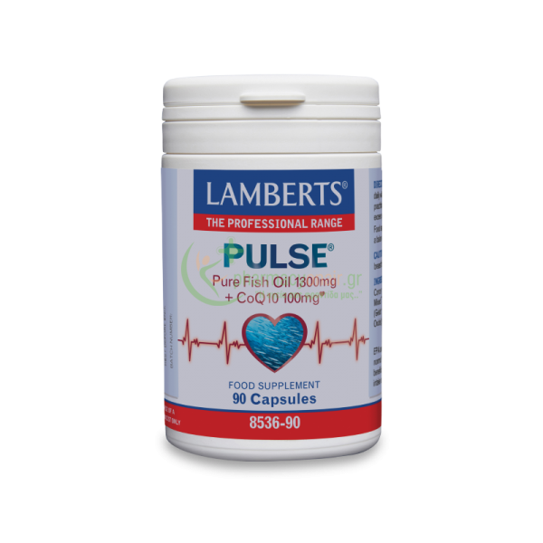 LAMBERTS - Pulse caps 90s Νοητική Υγεία - Ενίσχυση Μνήμης - Συγκέντρωση