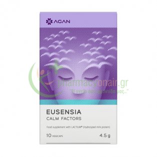 AGAN - Eusensia Calm Factors veg caps 10s Αυπνία