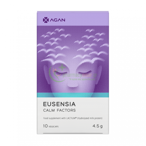AGAN - Eusensia Calm Factors veg caps 10s Αυπνία AGAN - Eusensia Calm Factors veg caps 10s Αυπνία
