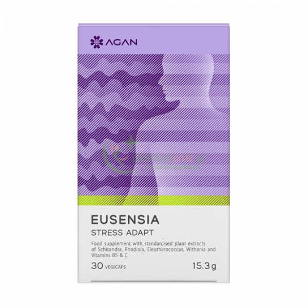 AGAN - Eusensia Stress Adapt veg caps 30s Αυπνία AGAN - Eusensia Stress Adapt veg caps 30s Αυπνία