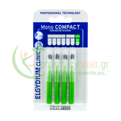 PIERRE FABRE - Elgydium Clinic Mono Compact Green (1.1) 4τμχ