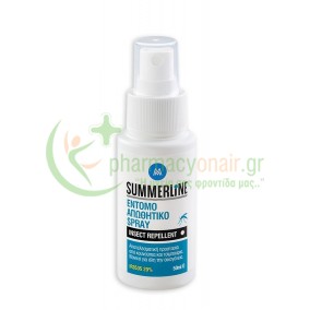 MEDISEI - Summerline Εντομοαπωθητικό Spray 50mL MEDISEI - Summerline Εντομοαπωθητικό Spray 50mL