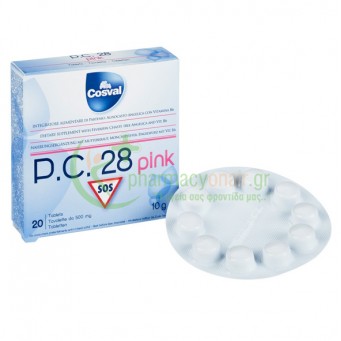COSVAL - P.C. 28 Pink tabs 20s