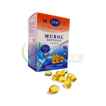 MEDICHROM - Murol Μουρουνέλαιο softgels 60s