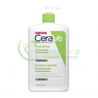 CERAVE - Hydrating Cleanser 1000mL Ενυδάτωση - Λάμψη