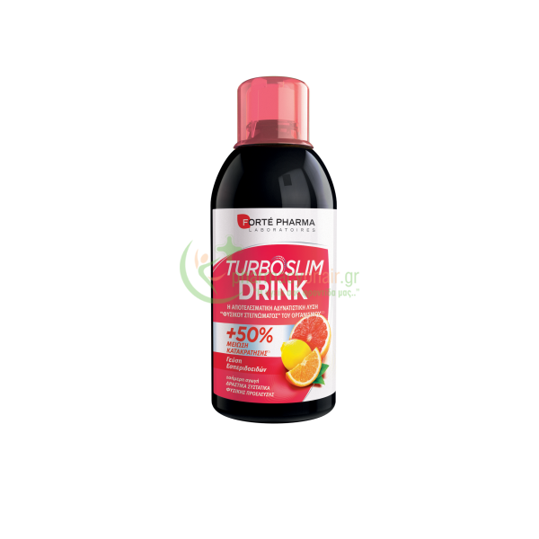 FORTE PHARMA - Turbo Slim Drink Εσπεριδοειδή 500mL Αύξηση - Ενίσχυση Μεταβολισμού
