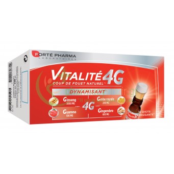 FORTE PHARMA - Vitalite 4G Dynamisant 10shots x 10mL