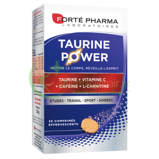FORTE PHARMA - Energy Taurine Power αναβράζοντα tabs 30s Άσκηση