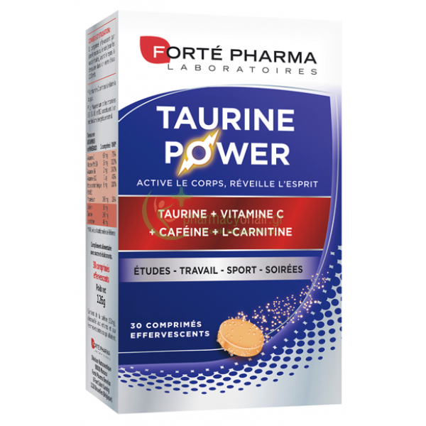 FORTE PHARMA - Energy Taurine Power αναβράζοντα tabs 30s Άσκηση FORTE PHARMA - Energy Taurine Power αναβράζοντα tabs 30s Άσκηση