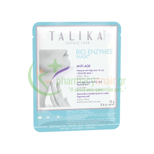 TALIKA - Bio Enzymes Mask Anti-Ageing Neck 1τμχ Πρώτες Ρυτίδες 25+