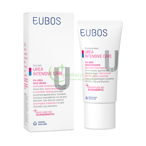 EUBOS - Urea 5% Face Cream 50mL Ενυδάτωση - Λάμψη EUBOS - Urea 5% Face Cream 50mL Ενυδάτωση - Λάμψη