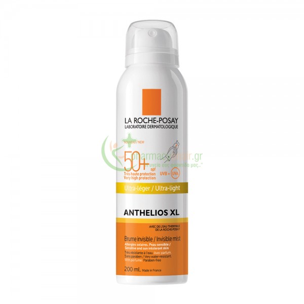 LA ROCHE POSAY - Anthelios XL Invisible Mist Ultra Light SPF50+ 200mL Αντηλιακά Σώματος