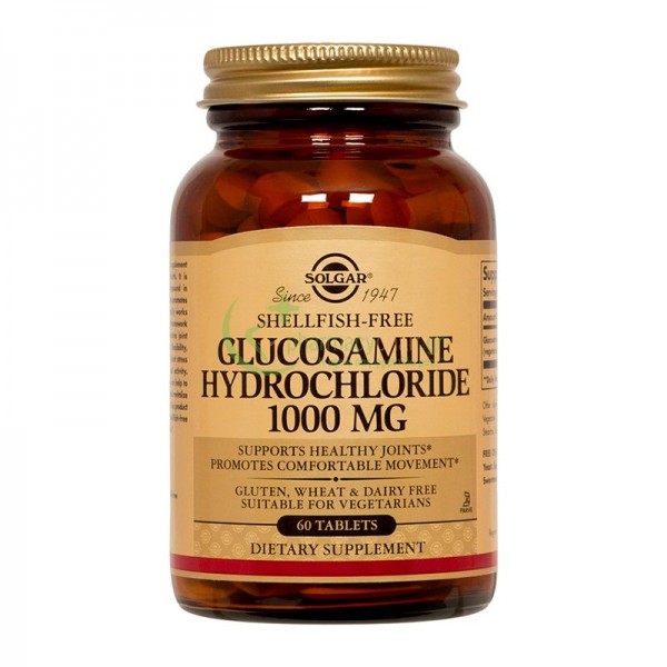 SOLGAR - Glucosamine HCL 1000mg tabs 60s Αρθρώσεις & Οστά