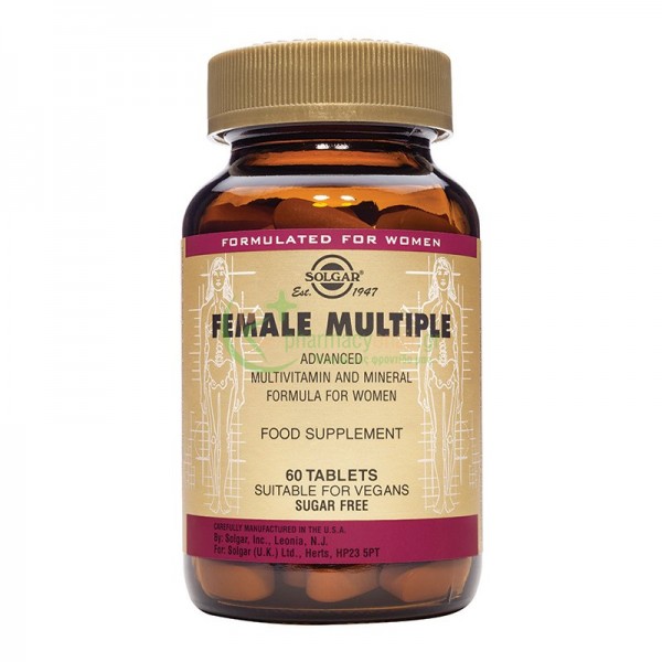 SOLGAR - Female Multiple tabs 60s Βιταμίνες Α