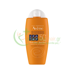 AVENE - Fluide Sport SPF50+ 100mL Αντηλιακά Προσώπου