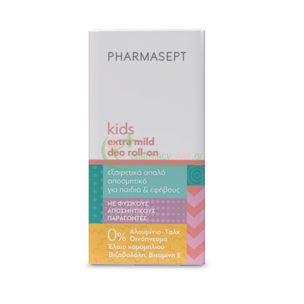 PHARMASEPT - Kids Extra Mild Deo Roll-On 50mL Αποσμητικά
