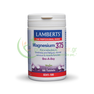 LAMBERTS - Magnesium 375 tabs 180s