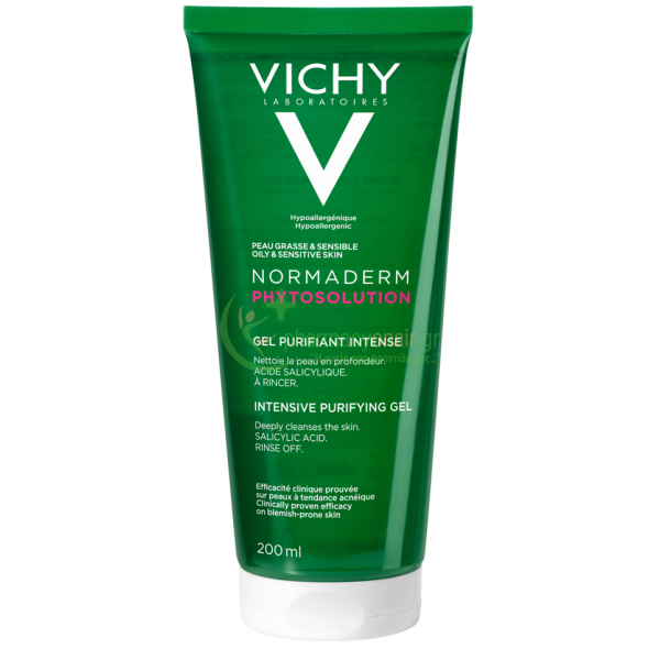 VICHY - Normaderm Phytosolution Gel Καθαρισμού Προσώπου 200mL Καθαρισμός προσώπου - Ντεμακιγιάζ VICHY - Normaderm Phytosolution Gel Καθαρισμού Προσώπου 200mL Καθαρισμός προσώπου - Ντεμακιγιάζ