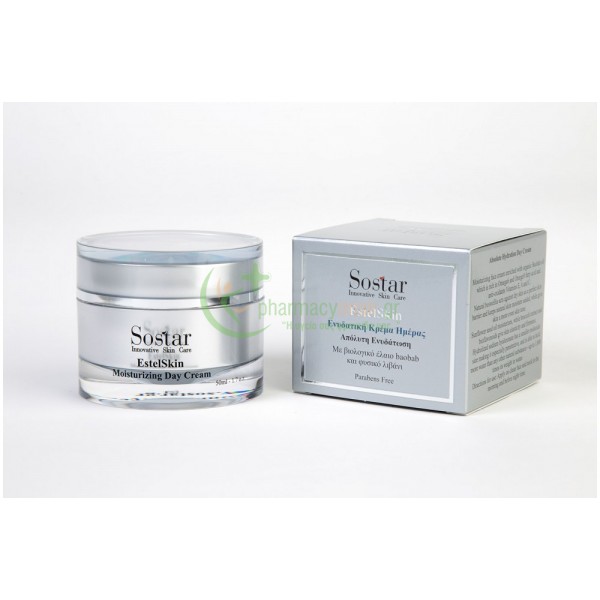 SOSTAR - EstelSkin Ενυδατική Κρέμα Ημέρας 50mL Ενυδάτωση - Λάμψη