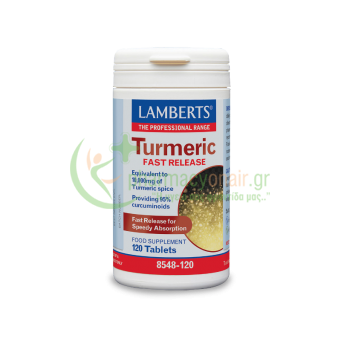 LAMBERTS - Turmeric Fast Release tabs 120s