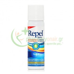 UNIPHARMA - Repel Spray Άοσμο Εντομοαπωθητικό με Υαλουρονικό 50mL