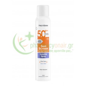 FREZYDERM - Sun Screen Invisible Spray SPF50+ 150mL + 50mL Free