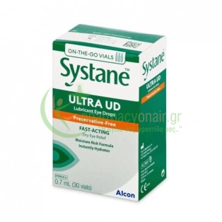 SYSTANE - Ultra UD Λιπαντικές Οφθαλμικές Σταγόνες 30amp x 0.7mL