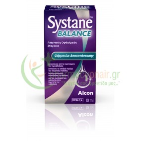SYSTANE - Balance Λιπαντικές Οφθαλμικές Σταγόνες 10mL