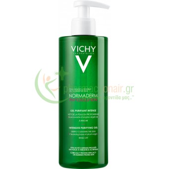 VICHY - Normaderm Phytosolution Gel Καθαρισμού Προσώπου 400mL