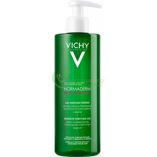 VICHY - Normaderm Phytosolution Gel Καθαρισμού Προσώπου 400mL Καθαρισμός προσώπου - Ντεμακιγιάζ
