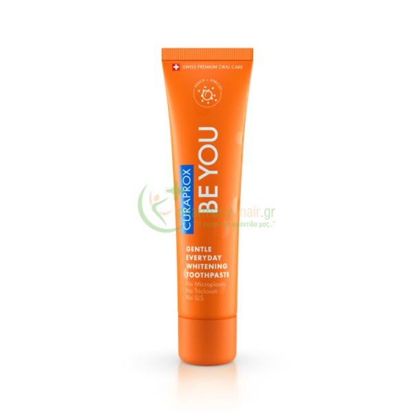 CURAPROX - [BE YOU] Οδοντόκρεμα Ροδάκινο & Βερίκοκο 60mL Οδοντόκρεμες