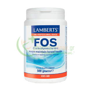 LAMBERTS - FOS (Fructo-oligosaccharides) 500 gr Μετεωρισμός (φουσκώματα)