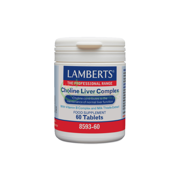 LAMBERTS - Choline Liver Complex tabs 60s LAMBERTS - Choline Liver Complex tabs 60s