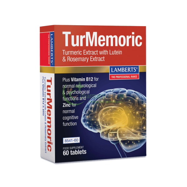 LAMBERTS - TurMemoric tabs 60s ΣΥΜΠΛΗΡΩΜΑΤΑ ΔΙΑΤΡΟΦΗΣ LAMBERTS - TurMemoric tabs 60s ΣΥΜΠΛΗΡΩΜΑΤΑ ΔΙΑΤΡΟΦΗΣ