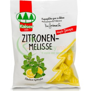 MEDISEI - Kaiser Καραμέλες 1889 Zitronenmelisse - Μελισσόχορτο & 13 Βότανα 60gr MEDISEI - Kaiser Καραμέλες 1889 Zitronenmelisse - Μελισσόχορτο & 13 Βότανα 60gr