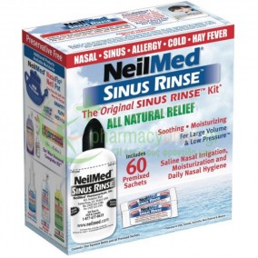 NEILMED - Sinus Rinse Original & Patented Kit + Premixed Sachets 60τμχ