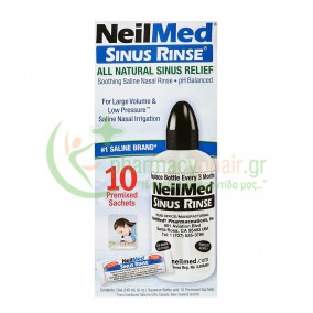 NEILMED - Sinus Rinse Starter Kit & Premixed Sachets 10τμχ