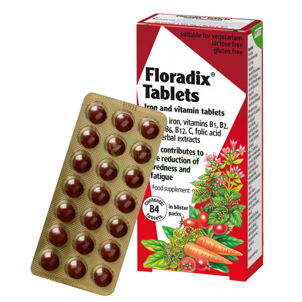 POWER HEALTH - Floradix tabs 84 ΒΙΤΑΜΙΝΕΣ