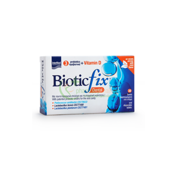 INTERMED - Biotic Fix Dental tabs 30s Βιταμίνες D