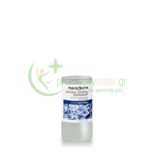 MACROVITA - Natural Crystal Deodorant Stick Natural 120gr Αποσμητικά